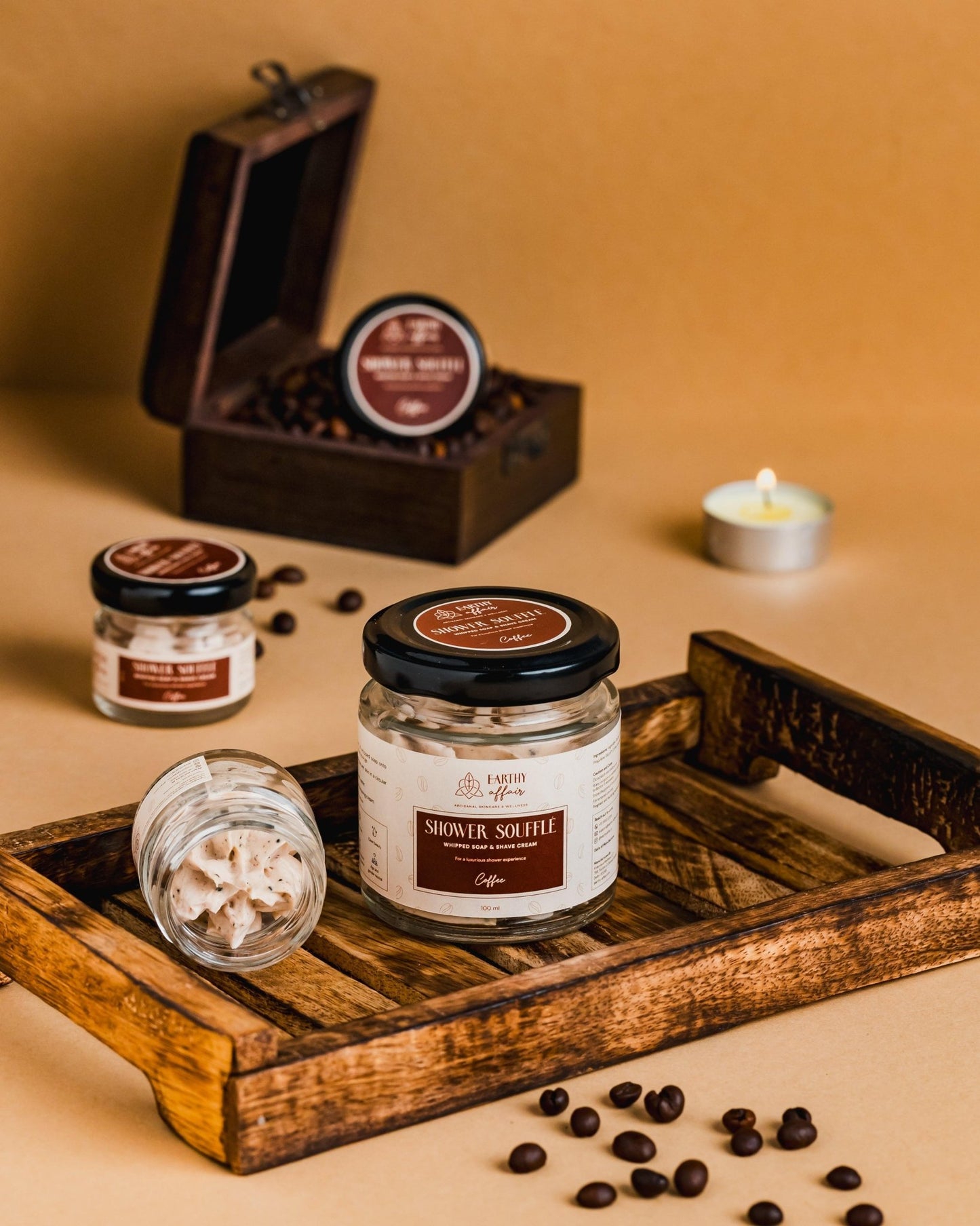 Coffee Shower Soufflé - Earthy Affair