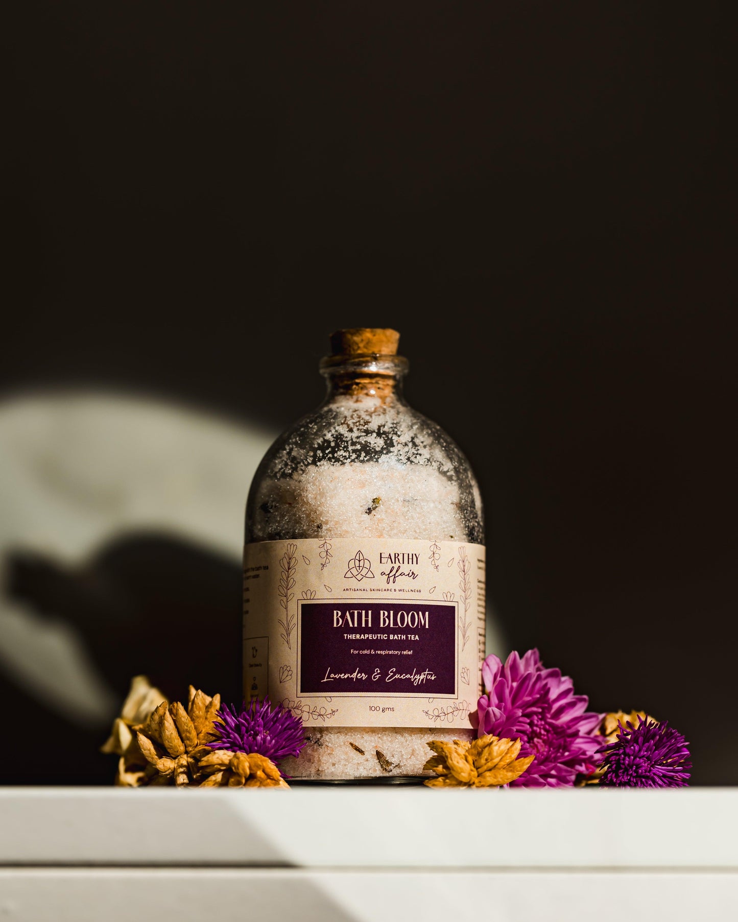 Lavender & Eucalyptus Bath Bloom - EARTHY AFFAIR