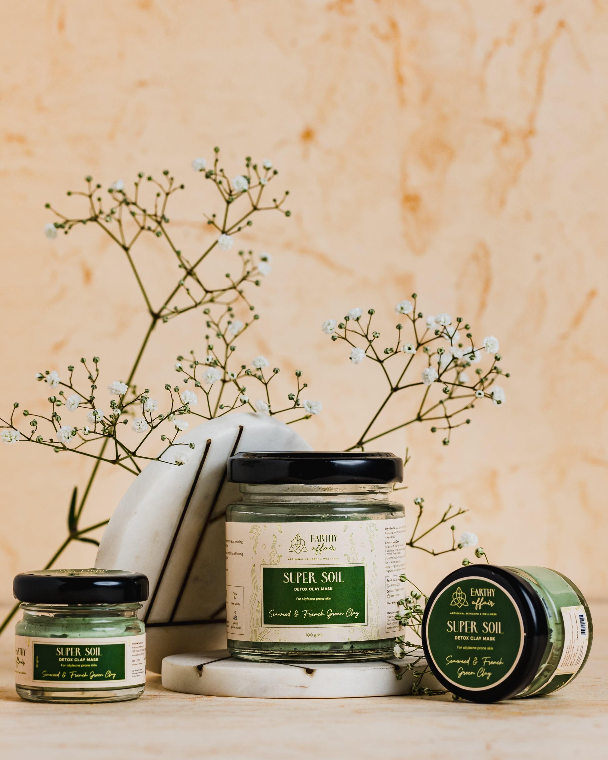 Seaweed & French Green Clay Super Soil - EARTHY AFFAIR