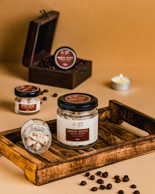 Coffee Shower Soufflé - Earthy Affair