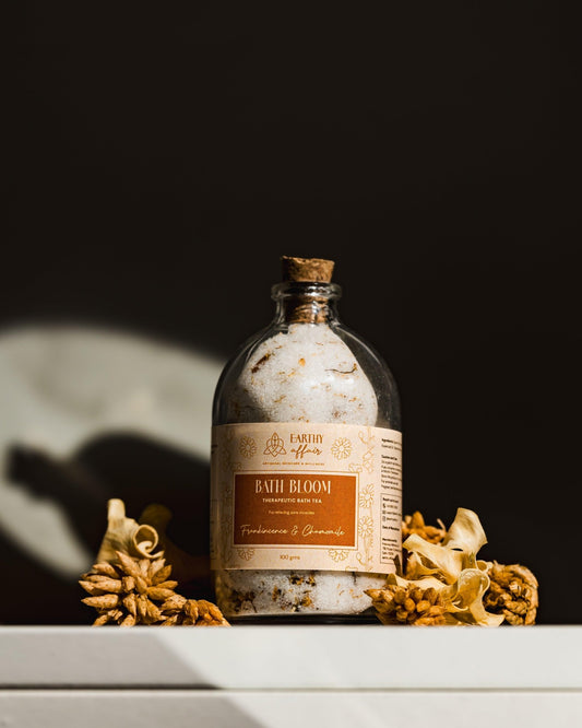 Frankincense & Chamomile Bath Bloom - Earthy Affair