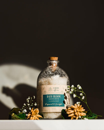 Peppermint & Eucalyptus Bath Bloom - Earthy Affair