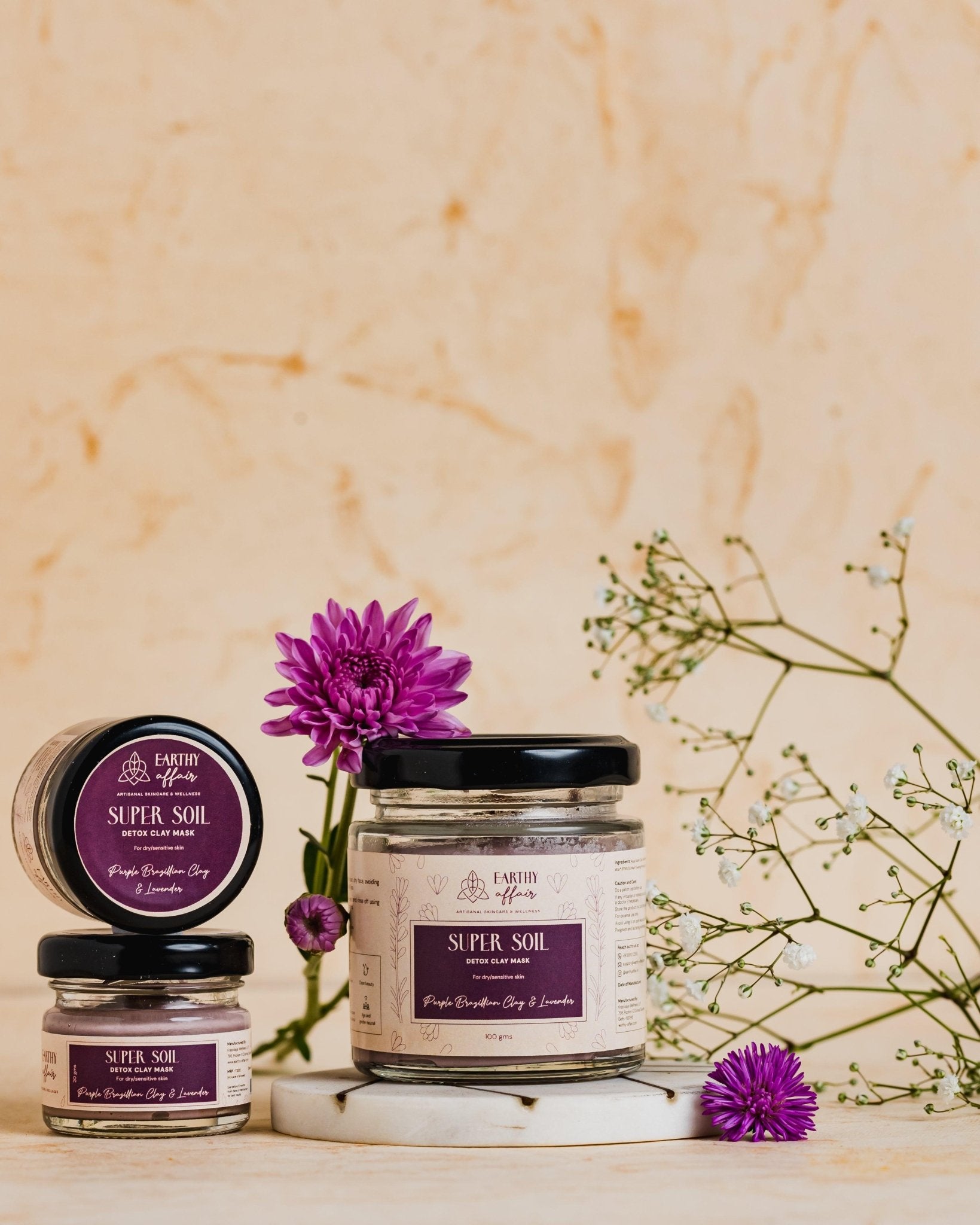 Purple Brazilian Clay & Lavender Super Soil - Earthy Affair